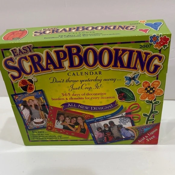 Easy Scrapbooking Calendar-365 days of decorative borders & elements. - Picture 6 of 9